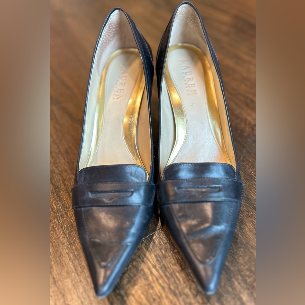 Lauren Ralph Lauren Black Heels
